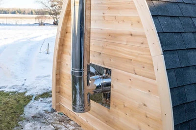 Dundalk CT Mini POD 4 Person Outdoor Sauna Dundalk CT Mini POD 4 Person Outdoor Sauna - Image 9