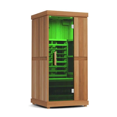 Finnmark FD-1 Full Spectrum 1-Person Infrared Sauna Finnmark FD-1 Full Spectrum 1-Person Infrared Sauna - Image 2
