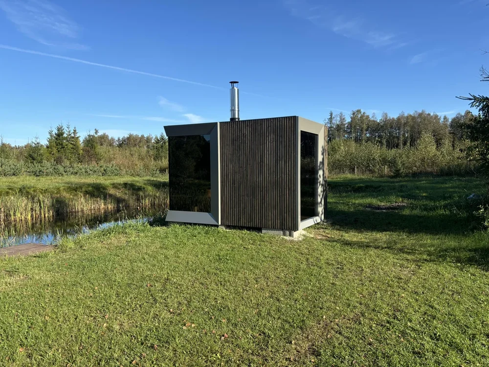 Genevas Zermatt Pre-Assembled Outdoor Sauna Cabin with Changeroom Genevas Zermatt Pre-Assembled Outdoor Sauna Cabin with Changeroom - Image 8