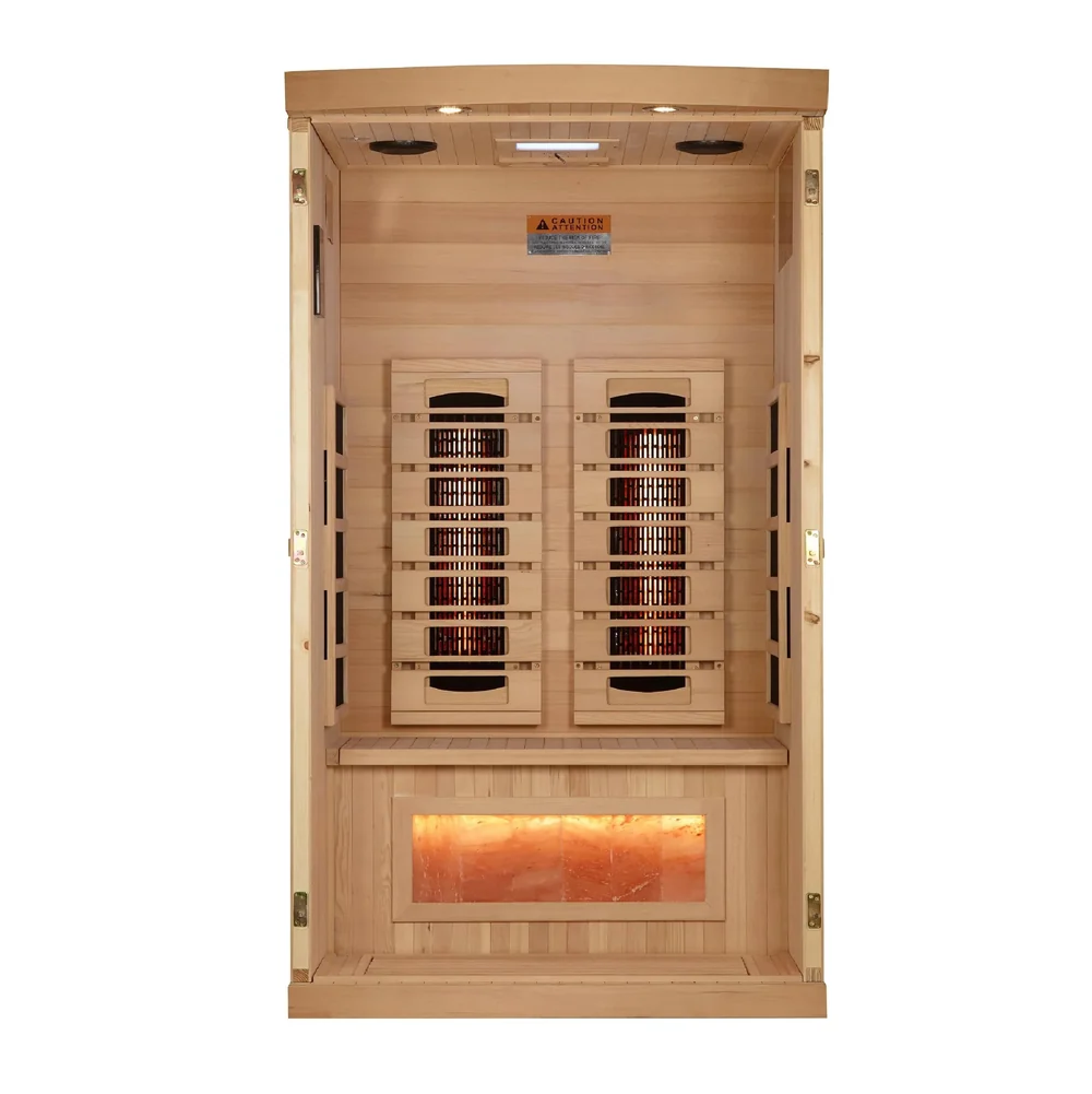 Golden Designs 1-2-Person Full Spectrum with Himalayan Salt Bar Golden Designs 1-2-Person Full Spectrum with Himalayan Salt Bar - Image 5