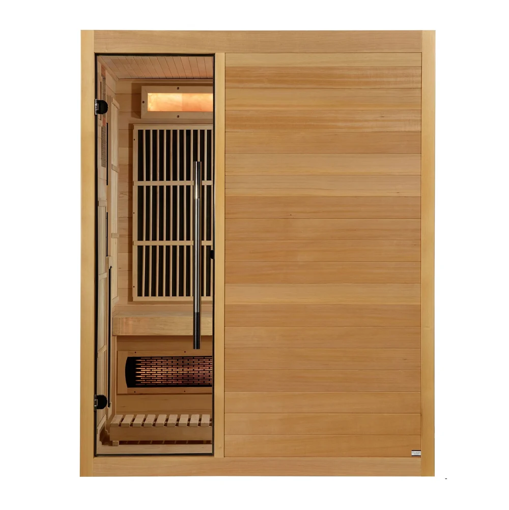Golden Designs Soria 3 Person Hybrid Indoor Sauna Golden Designs Soria 3 Person Hybrid Indoor Sauna - Image 8