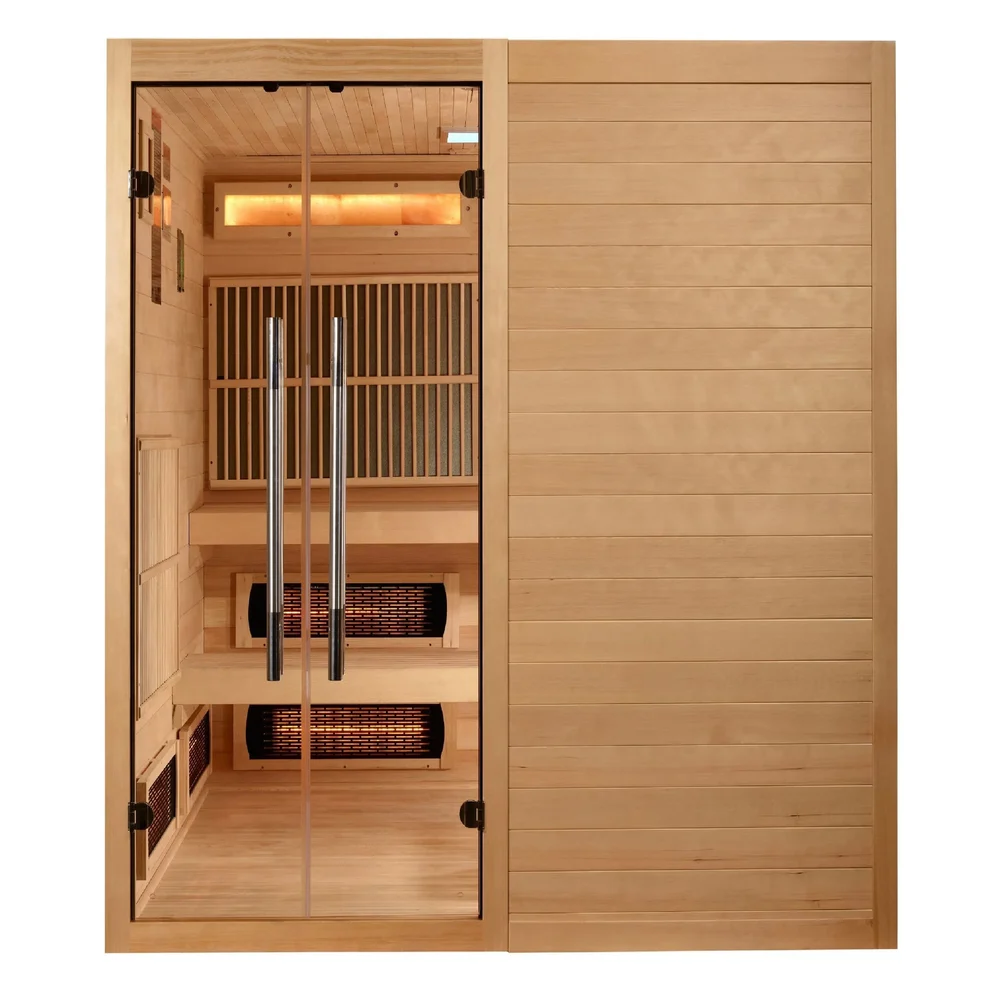 Golden Designs Toledo 6 Person Hybrid Indoor Sauna Golden Designs Toledo 6 Person Hybrid Indoor Sauna - Image 6
