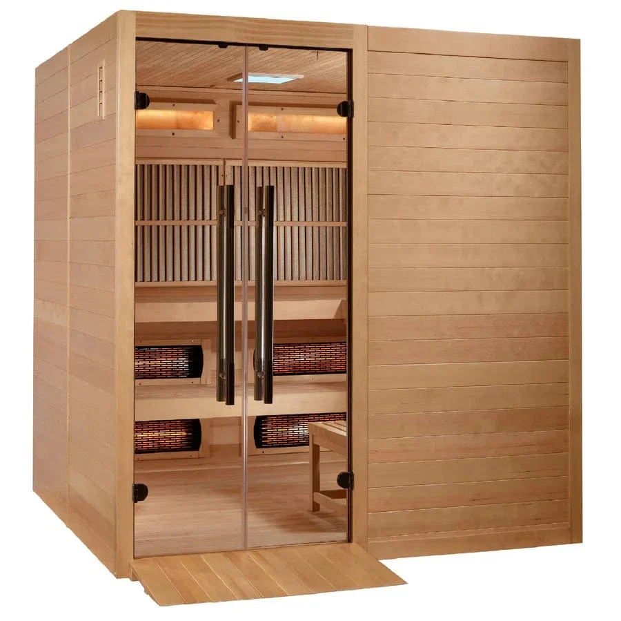 Golden Designs 2025 Toledo GDI-8360-01 6 Person Hybrid Indoor Sauna. Golden Designs 2025 Toledo GDI-8360-01 6 Person Hybrid Indoor Sauna. - Image 3