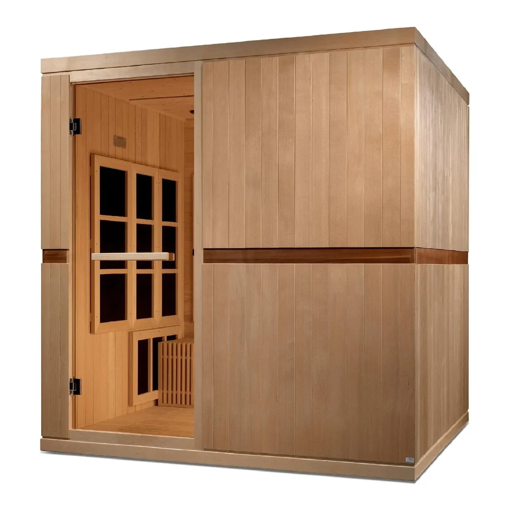 Golden Designs Catalonia 8-person Full Spectrum Near Zero EMF FAR Infrared ADA Sauna Golden Designs Catalonia 8-person Full Spectrum Near Zero EMF FAR Infrared ADA Sauna - Image 11