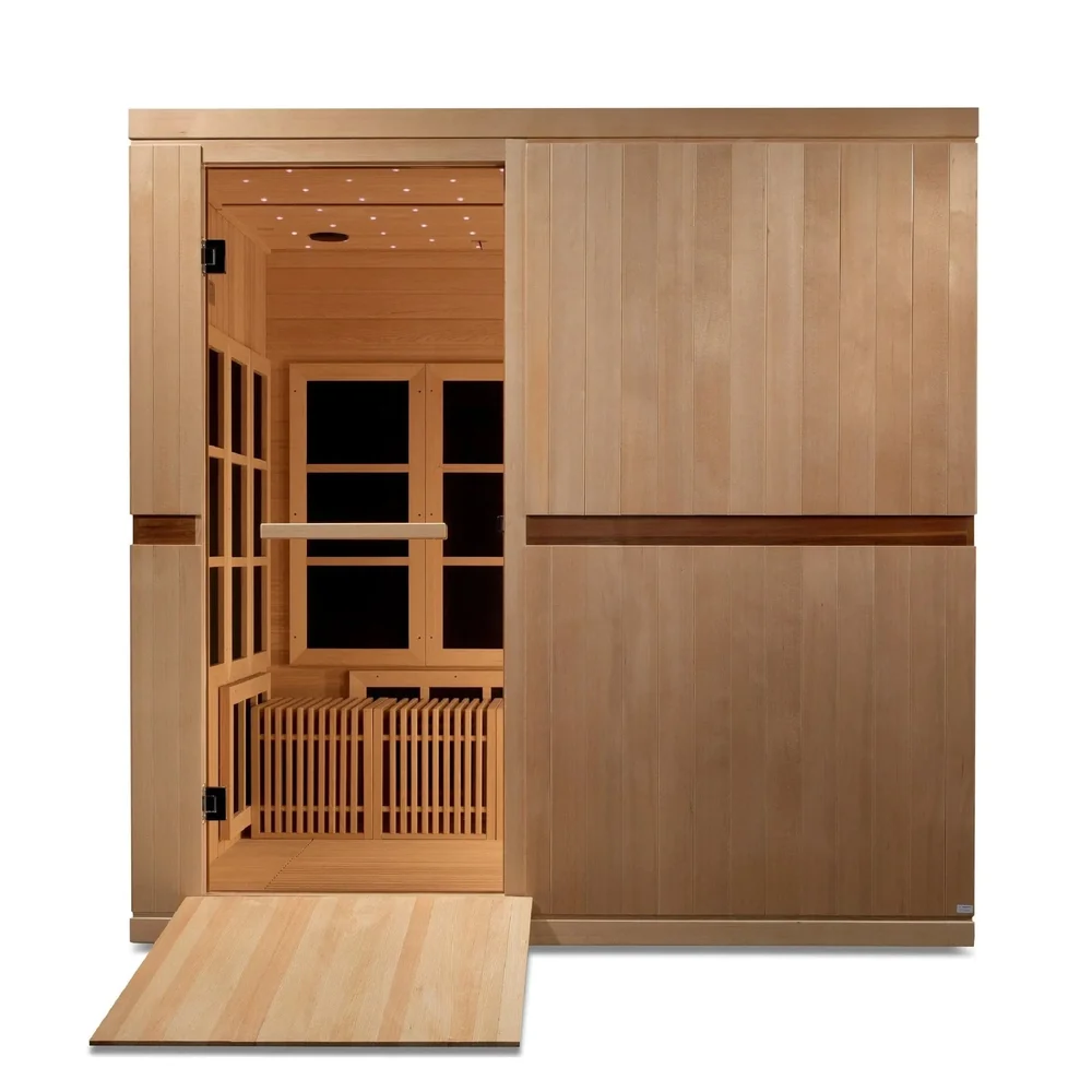 Golden Designs Catalonia 8-person Full Spectrum Near Zero EMF FAR Infrared ADA Sauna Golden Designs Catalonia 8-person Full Spectrum Near Zero EMF FAR Infrared ADA Sauna - Image 12