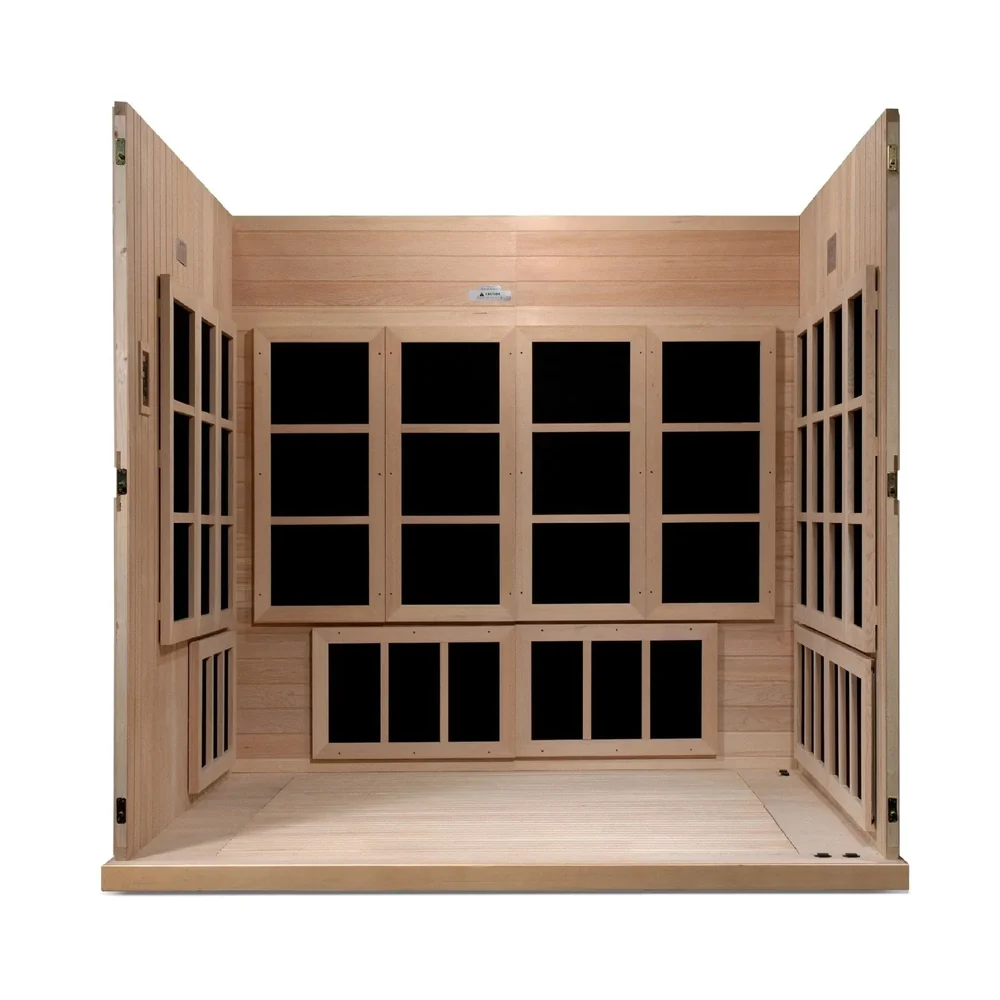 Golden Designs Catalonia 8-person Full Spectrum Near Zero EMF FAR Infrared ADA Sauna Golden Designs Catalonia 8-person Full Spectrum Near Zero EMF FAR Infrared ADA Sauna - Image 8