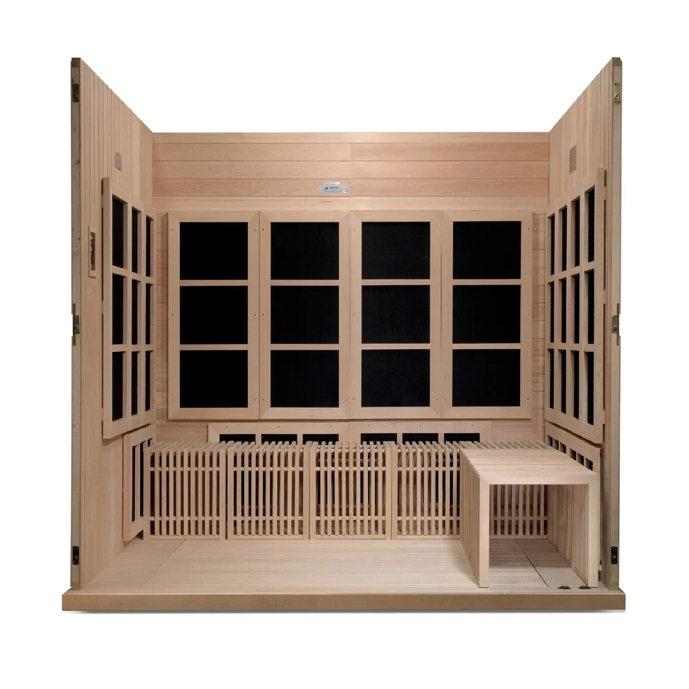 Golden Designs Catalonia 8-person Full Spectrum Near Zero EMF FAR Infrared ADA Sauna Golden Designs Catalonia 8-person Full Spectrum Near Zero EMF FAR Infrared ADA Sauna - Image 9