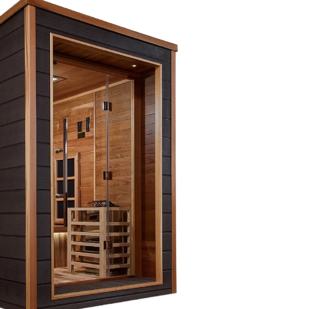 Golden Designs Karlstad 6 Person Hybrid Outdoor Sauna Golden Designs Karlstad 6 Person Hybrid Outdoor Sauna - Image 8