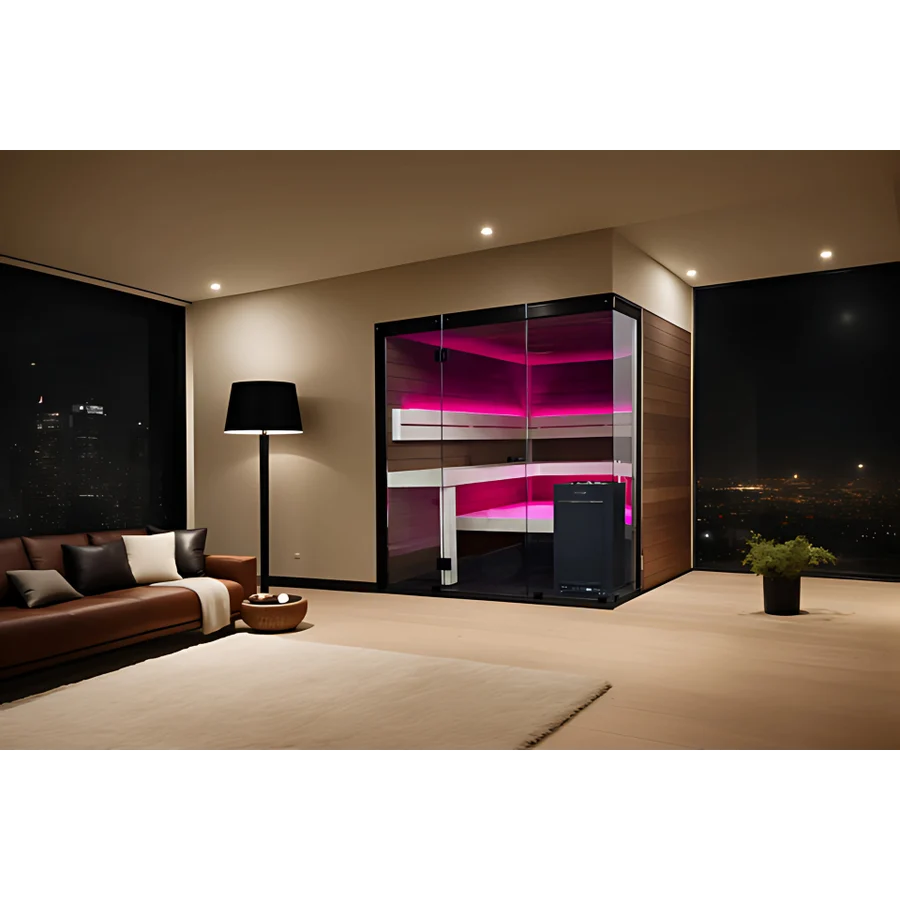 Harvia Block Indoor Sauna Cabin Harvia Block Indoor Sauna Cabin - Image 9