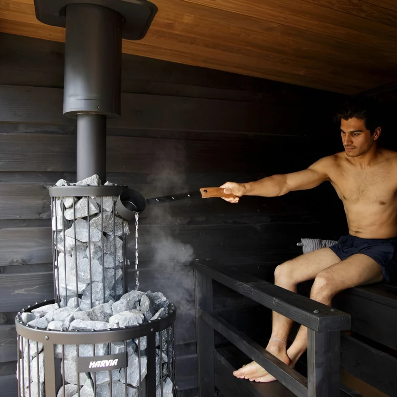 Harvia Legend Pre-Assembled Outdoor Sauna Cabin Harvia Legend Pre-Assembled Outdoor Sauna Cabin - Image 2