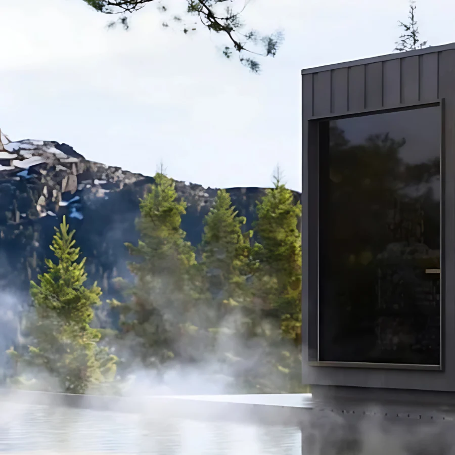 Harvia Legend Pre-Assembled Outdoor Sauna Cabin Harvia Legend Pre-Assembled Outdoor Sauna Cabin - Image 3
