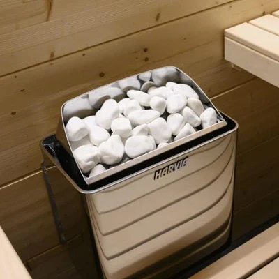 Harvia KIP80B 8 kW Electric Sauna Heater w/ Built-in Controls Harvia KIP80B 8 kW Electric Sauna Heater w/ Built-in Controls - Image 2