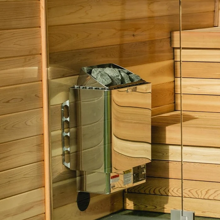Harvia KIP80B 8 kW Electric Sauna Heater w/ Built-in Controls Harvia KIP80B 8 kW Electric Sauna Heater w/ Built-in Controls - Image 7