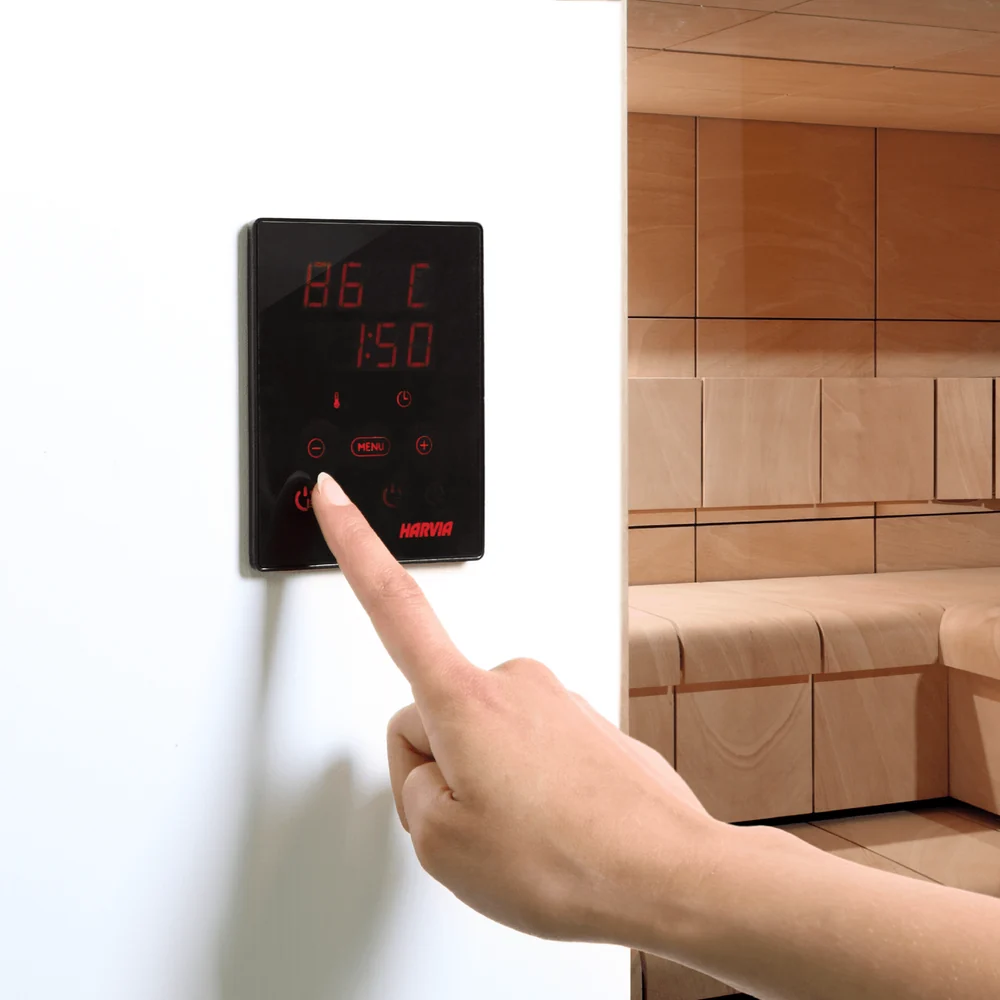 Harvia KIP80B 8 kW Electric Sauna Heater w/ Built-in Controls Harvia KIP80B 8 kW Electric Sauna Heater w/ Built-in Controls - Image 11