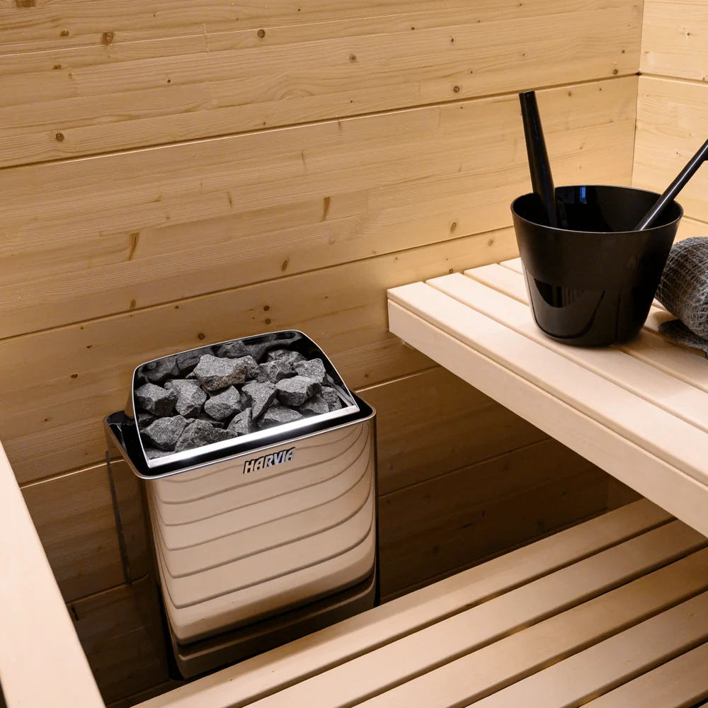Harvia KIP80B 8 kW Electric Sauna Heater w/ Built-in Controls Harvia KIP80B 8 kW Electric Sauna Heater w/ Built-in Controls - Image 12
