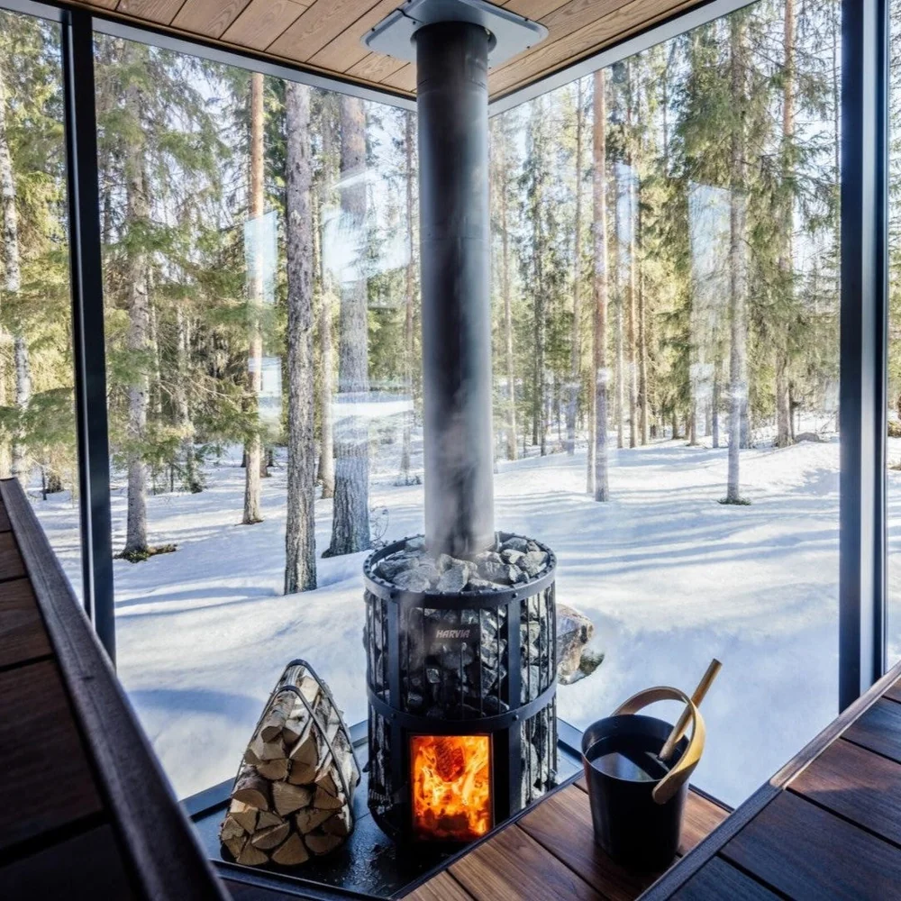 Harvia Legend 240 Greenflame Wood-Burning Sauna Stove Harvia Legend 240 Greenflame Wood-Burning Sauna Stove - Image 5