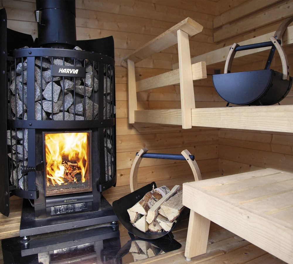 Harvia Legend 240 Greenflame Wood-Burning Sauna Stove Harvia Legend 240 Greenflame Wood-Burning Sauna Stove - Image 3