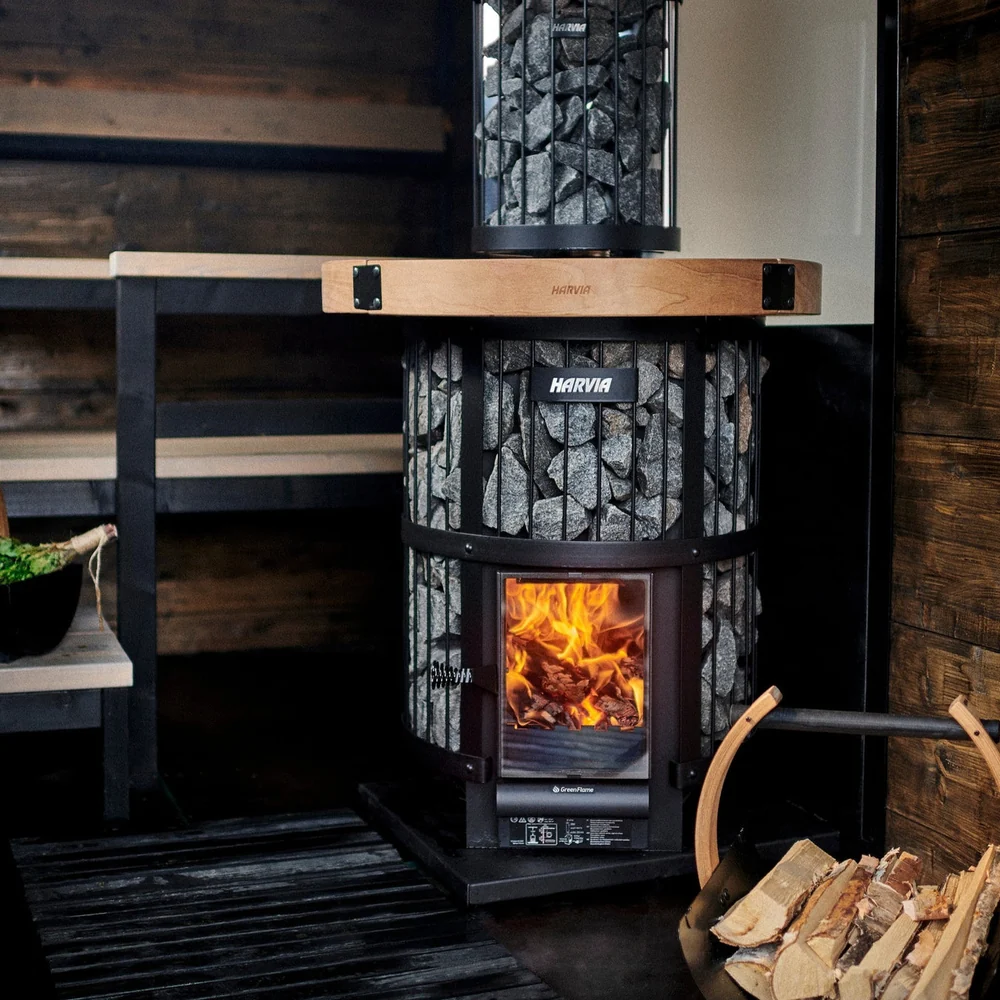 Harvia Legend 240 Greenflame Wood-Burning Sauna Stove Harvia Legend 240 Greenflame Wood-Burning Sauna Stove - Image 8