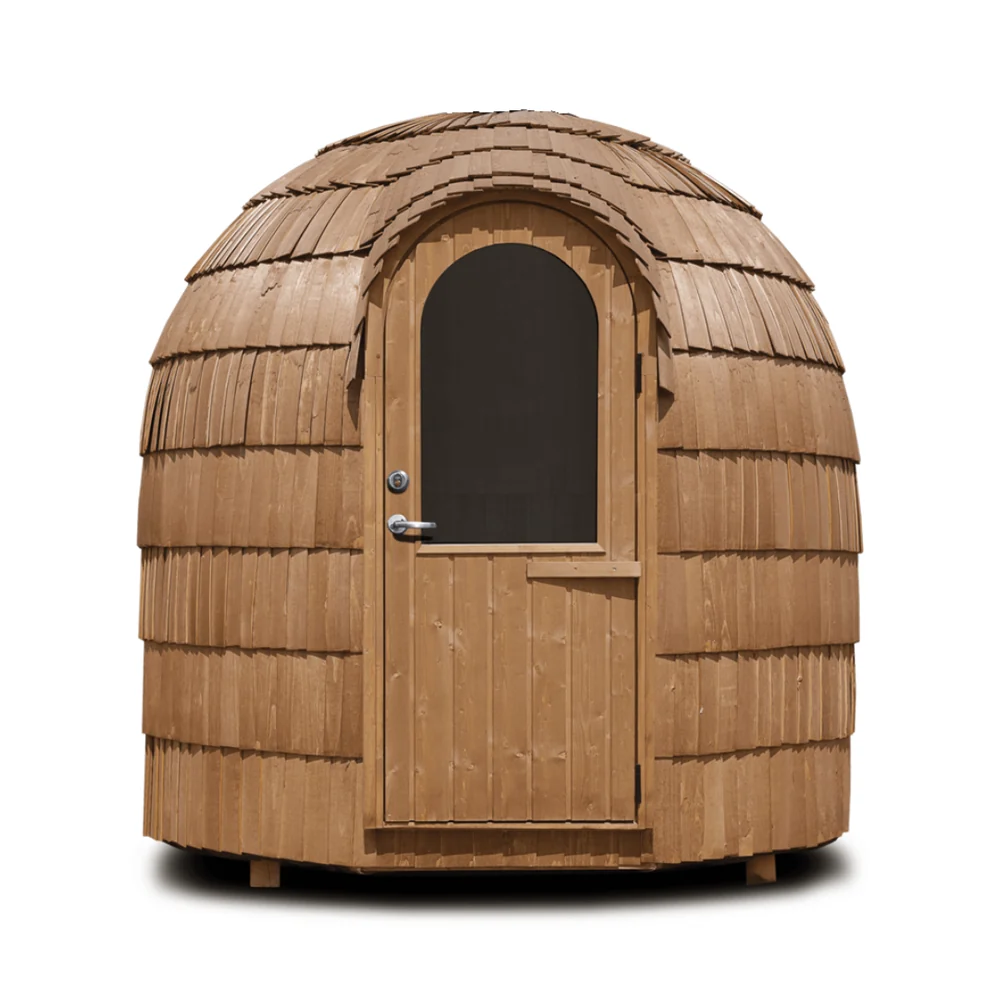 Iglucraft Single Iglusauna 4-Person Luxury Outdoor Sauna Cabin Iglucraft Single Iglusauna 4-Person Luxury Outdoor Sauna Cabin - Image 11