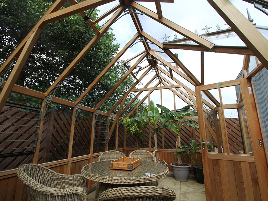 Alton Cambridge Cedar Orangerie Greenhouse Alton Cambridge Cedar Orangerie Greenhouse - Image 3