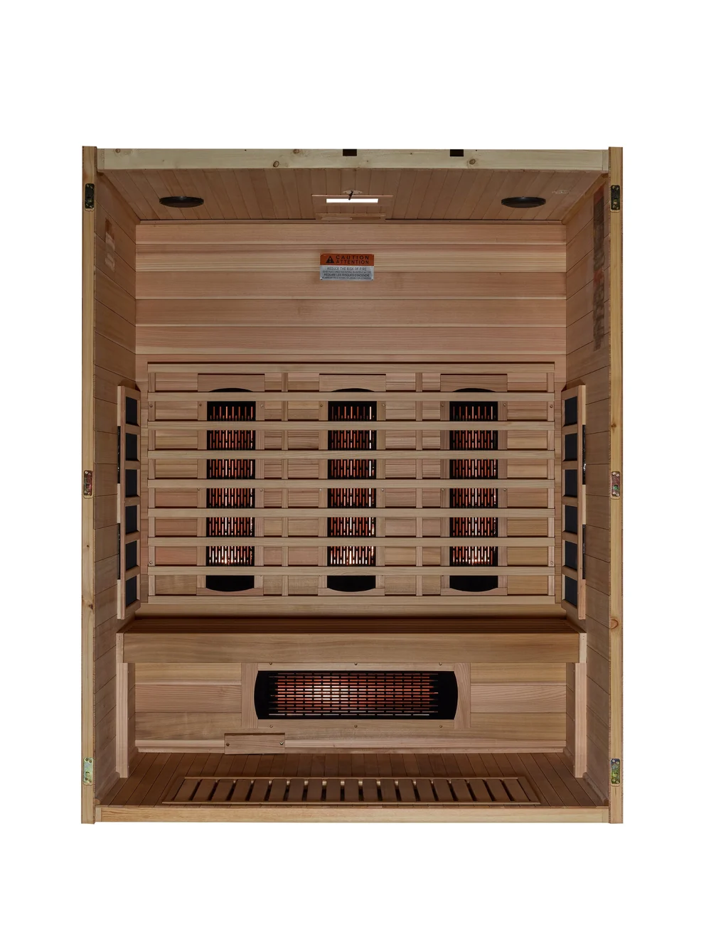 Maxxus 3-Person S-Line Full Spectrum Infrared Sauna Maxxus 3-Person S-Line Full Spectrum Infrared Sauna - Image 3