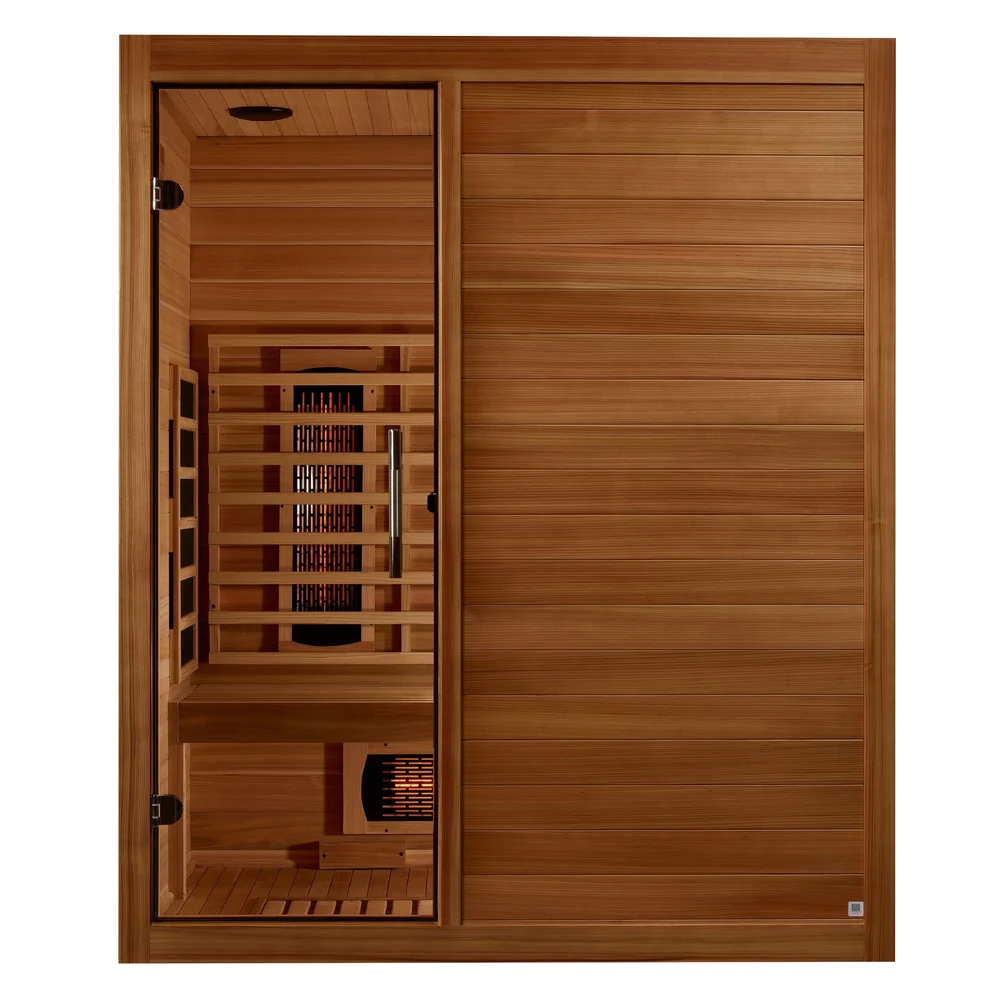 Maxxus 3-Person S-Line Full Spectrum Infrared Sauna Maxxus 3-Person S-Line Full Spectrum Infrared Sauna - Image 5