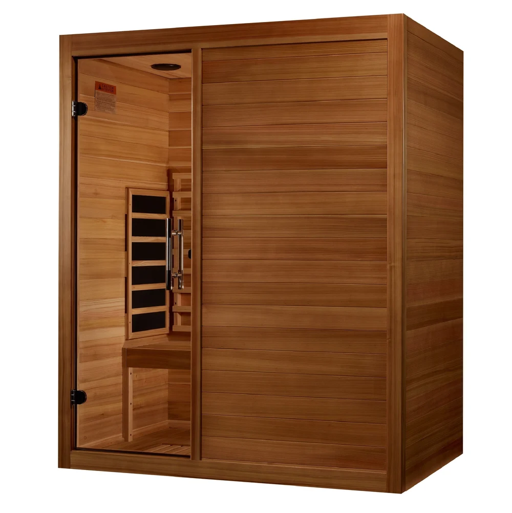 Maxxus 3-Person S-Line Full Spectrum Infrared Sauna Maxxus 3-Person S-Line Full Spectrum Infrared Sauna - Image 4