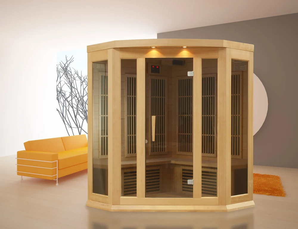 Maxxus 3-Person Low EMF FAR Infrared Sauna Canadian Hemlock Maxxus 3-Person Low EMF FAR Infrared Sauna Canadian Hemlock - Image 7