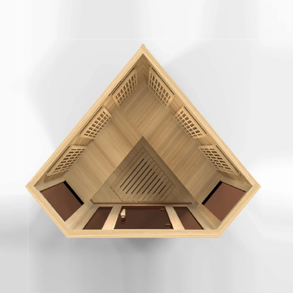 Maxxus 3-Person Low EMF FAR Infrared Sauna Canadian Hemlock Maxxus 3-Person Low EMF FAR Infrared Sauna Canadian Hemlock - Image 10
