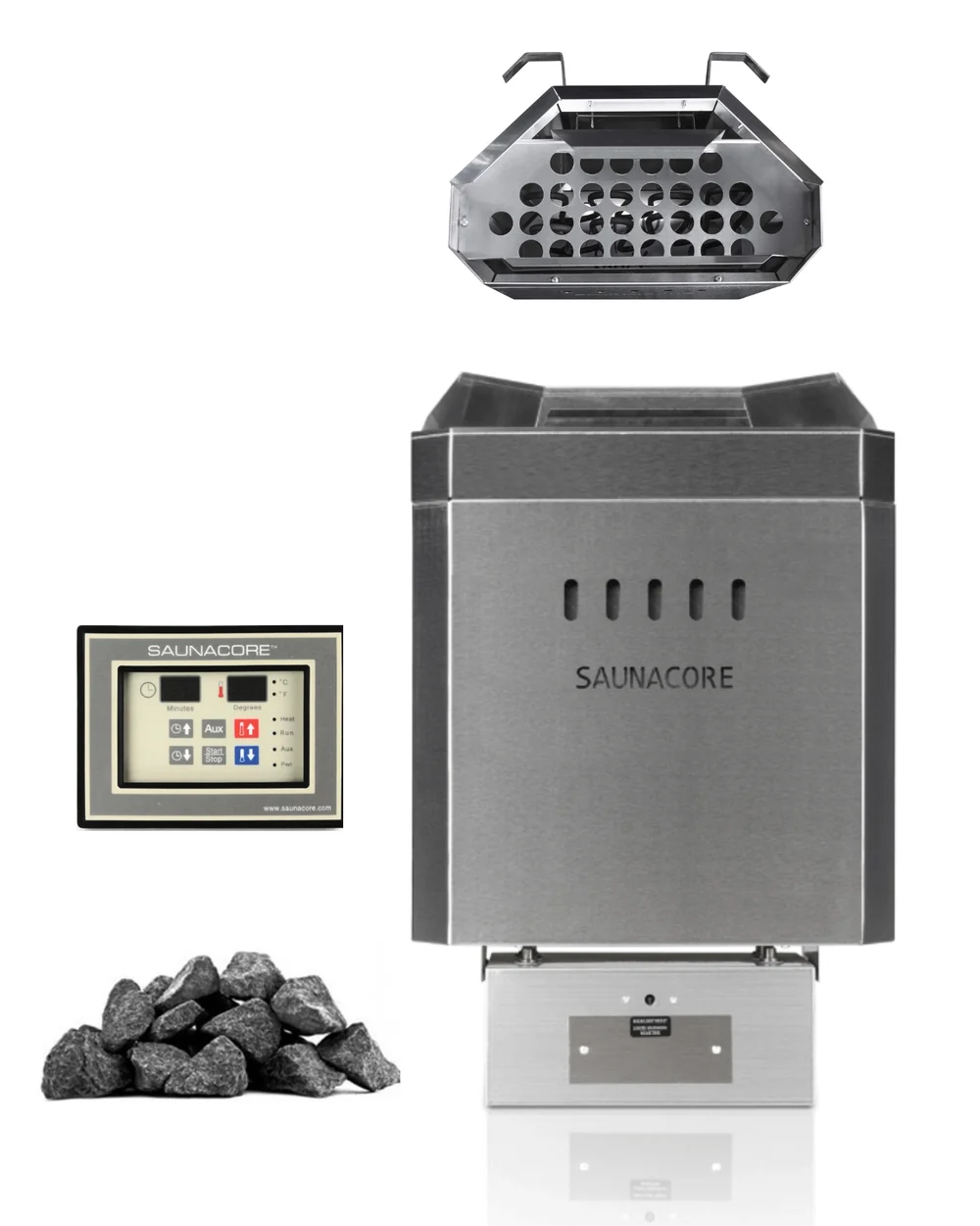 Saunacore Special Edition Residential Heater Stove KW7.5BSE or KW7.5SE Saunacore Special Edition Residential Heater Stove KW7.5BSE or KW7.5SE - Image 2