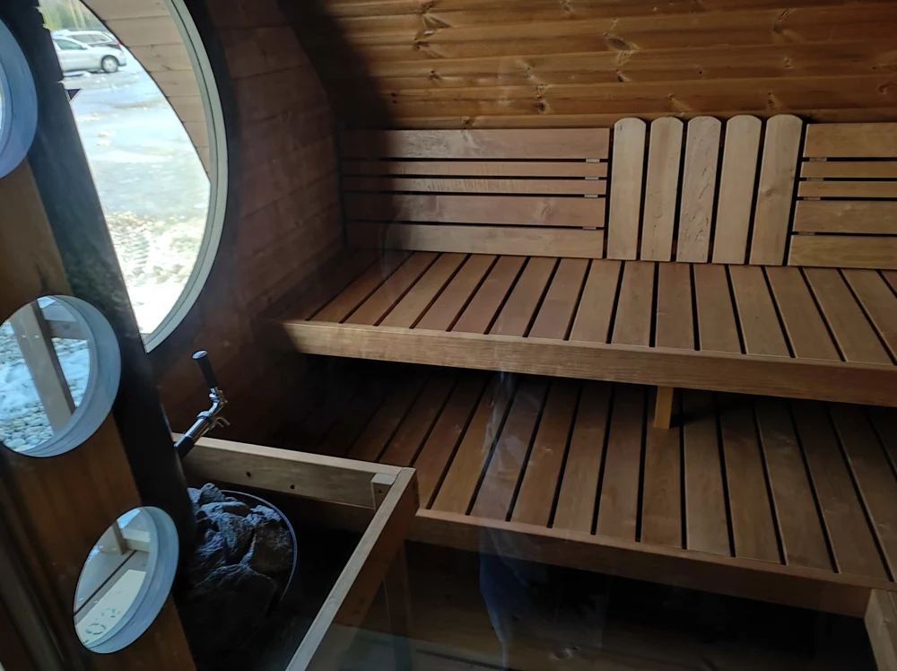 SaunaLife Model G11 8 Person Garden Series Outdoor Sauna SaunaLife Model G11 8 Person Garden Series Outdoor Sauna - Image 8