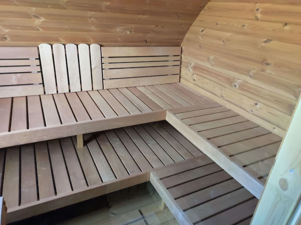 SaunaLife Model G11 8 Person Garden Series Outdoor Sauna SaunaLife Model G11 8 Person Garden Series Outdoor Sauna - Image 9