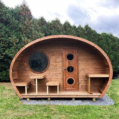 SaunaLife Model G11 8 Person Garden Series Outdoor Sauna SaunaLife Model G11 8 Person Garden Series Outdoor Sauna - Image 12