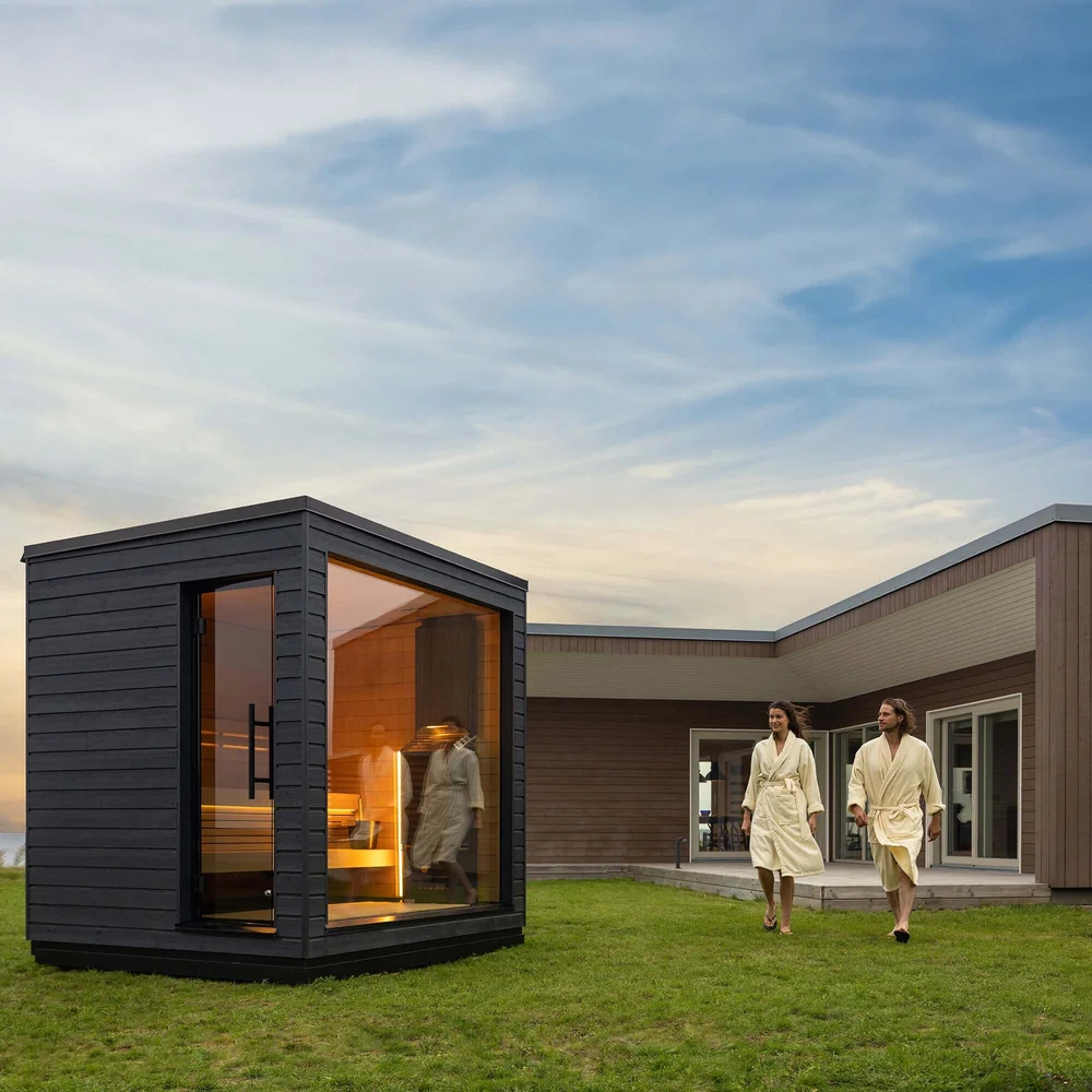 SaunaLife Model G6 5 Person Garden Series Pre-Assembled Outdoor Home Sauna SaunaLife Model G6 5 Person Garden Series Pre-Assembled Outdoor Home Sauna - Image 8