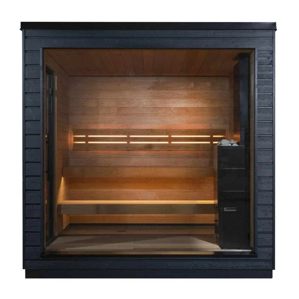 SaunaLife Model G6 5 Person Garden Series Pre-Assembled Outdoor Home Sauna SaunaLife Model G6 5 Person Garden Series Pre-Assembled Outdoor Home Sauna - Image 16