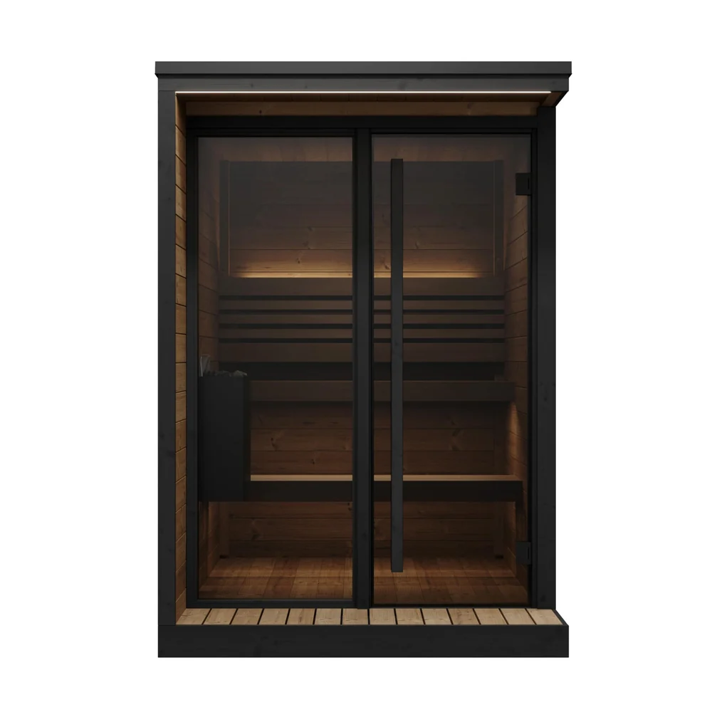 SaunaLife Model GL4 4 Person Garden Luxury Series Outdoor Sauna Kit SaunaLife Model GL4 4 Person Garden Luxury Series Outdoor Sauna Kit - Image 15
