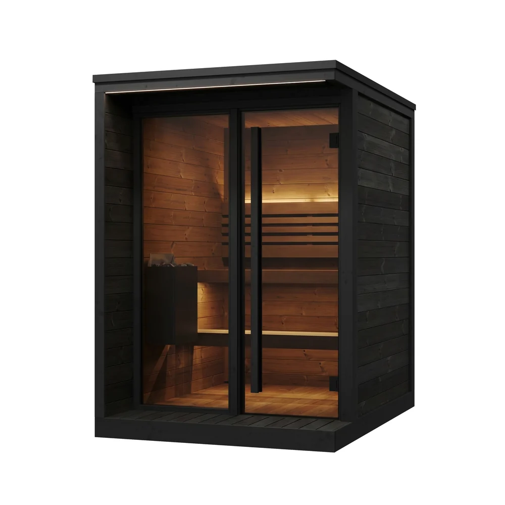 SaunaLife Model GL4 4 Person Garden Luxury Series Outdoor Sauna Kit SaunaLife Model GL4 4 Person Garden Luxury Series Outdoor Sauna Kit - Image 16