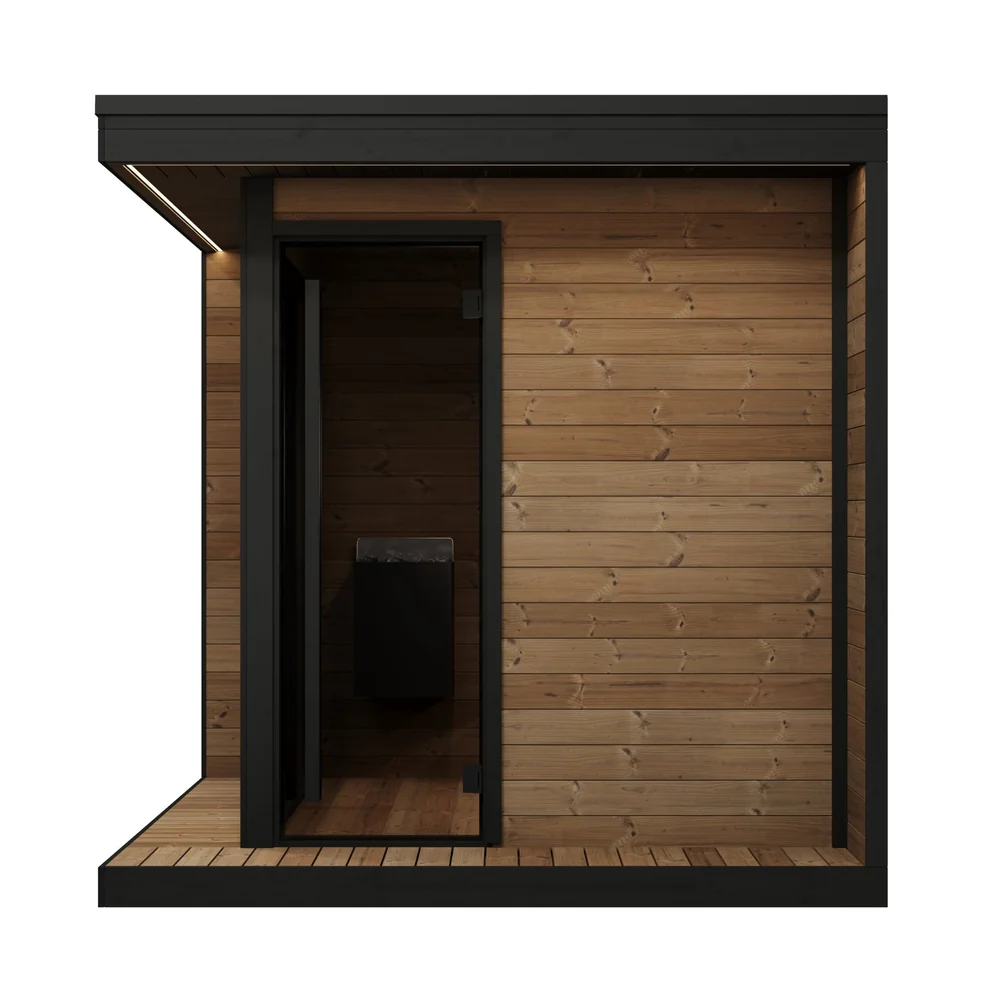 SaunaLife Model GL6 6 Person Garden Luxury Series Outdoor Sauna Kit SaunaLife Model GL6 6 Person Garden Luxury Series Outdoor Sauna Kit - Image 7