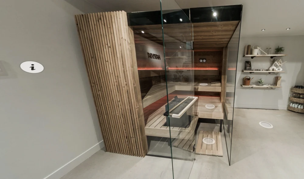 ThermaSol Aalto Indoor Sauna Cabin ThermaSol Aalto Indoor Sauna Cabin - Image 4