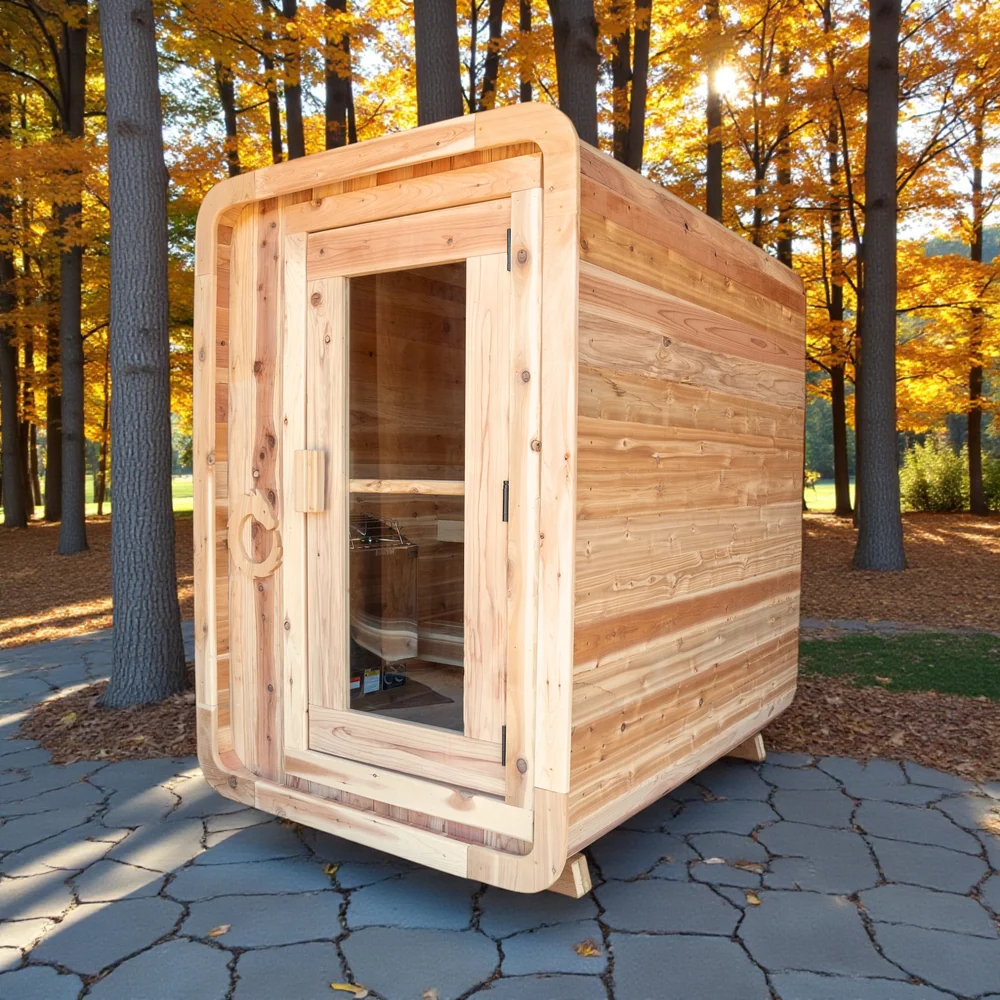 The Leif 2-Person Outdoor Sauna Pod The Leif 2-Person Outdoor Sauna Pod - Image 10
