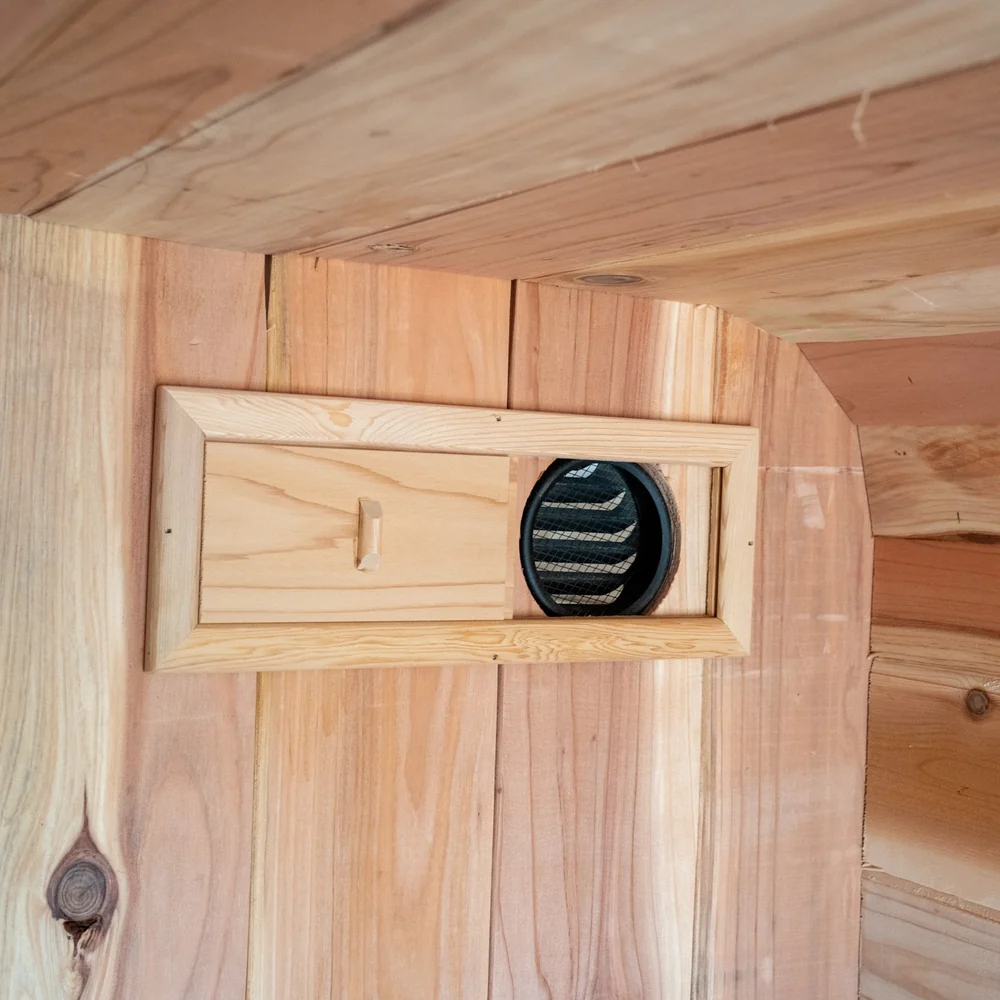 The Leif 2-Person Outdoor Sauna Pod The Leif 2-Person Outdoor Sauna Pod - Image 2