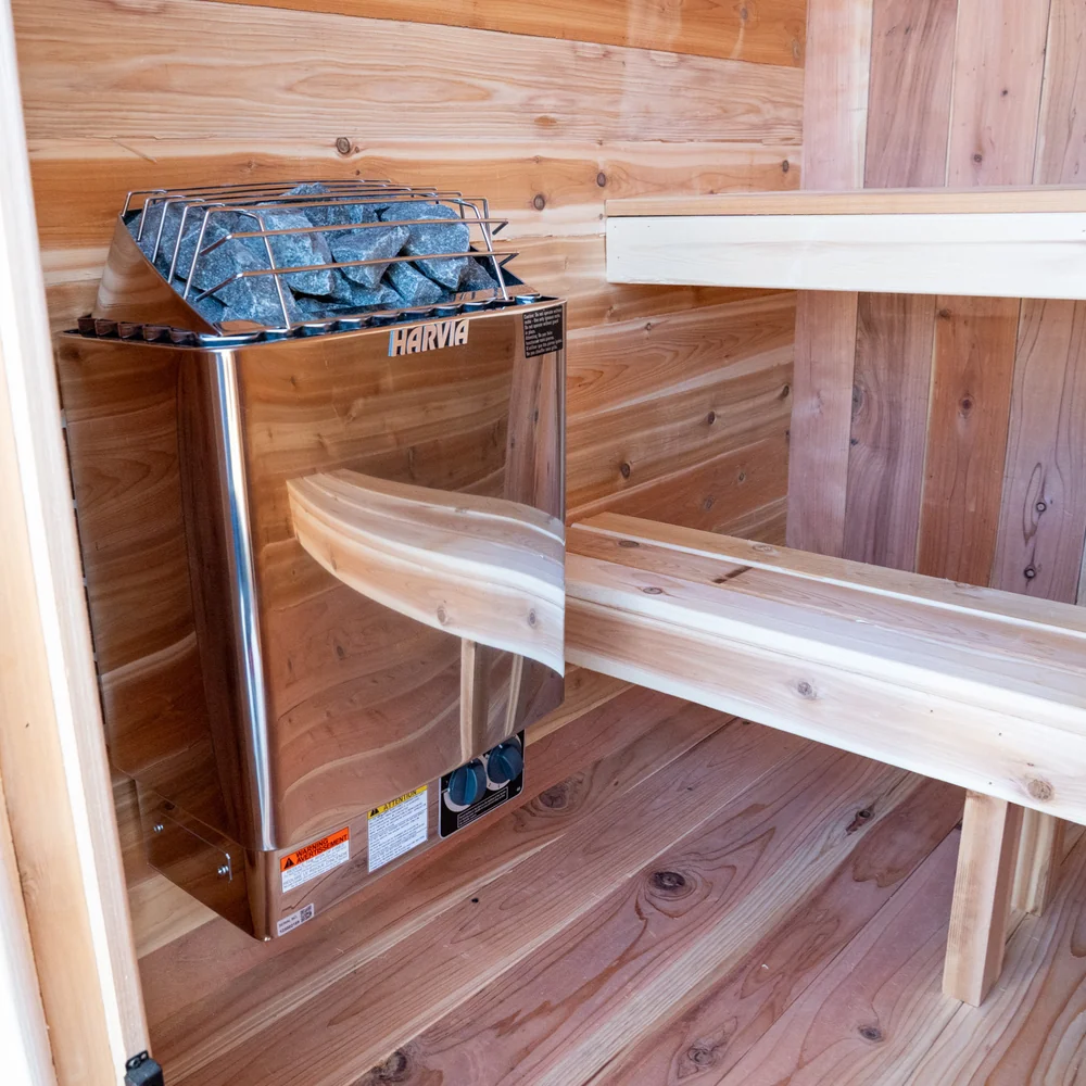 The Leif 2-Person Outdoor Sauna Pod The Leif 2-Person Outdoor Sauna Pod - Image 5